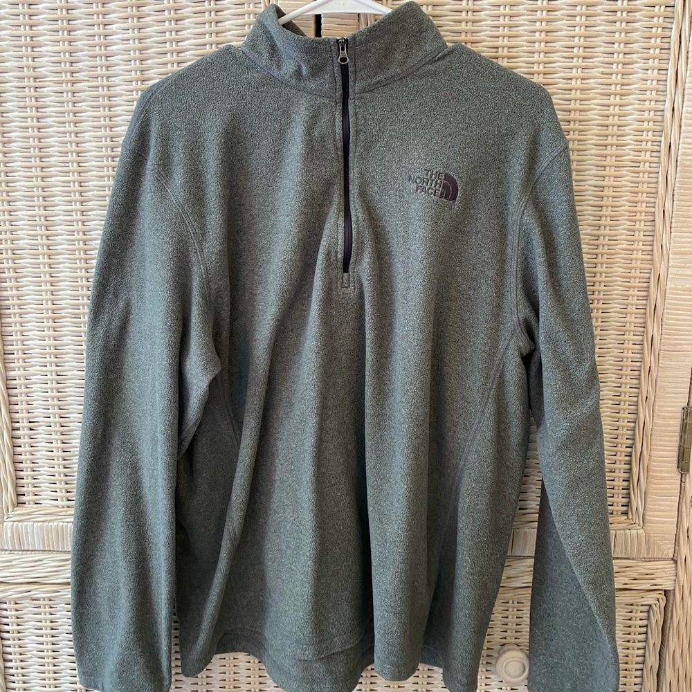 men’s tnf half zip fleece jacket